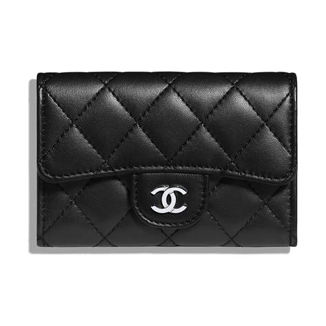 chanel card holder caviar leather|Small leather goods — Fashion .